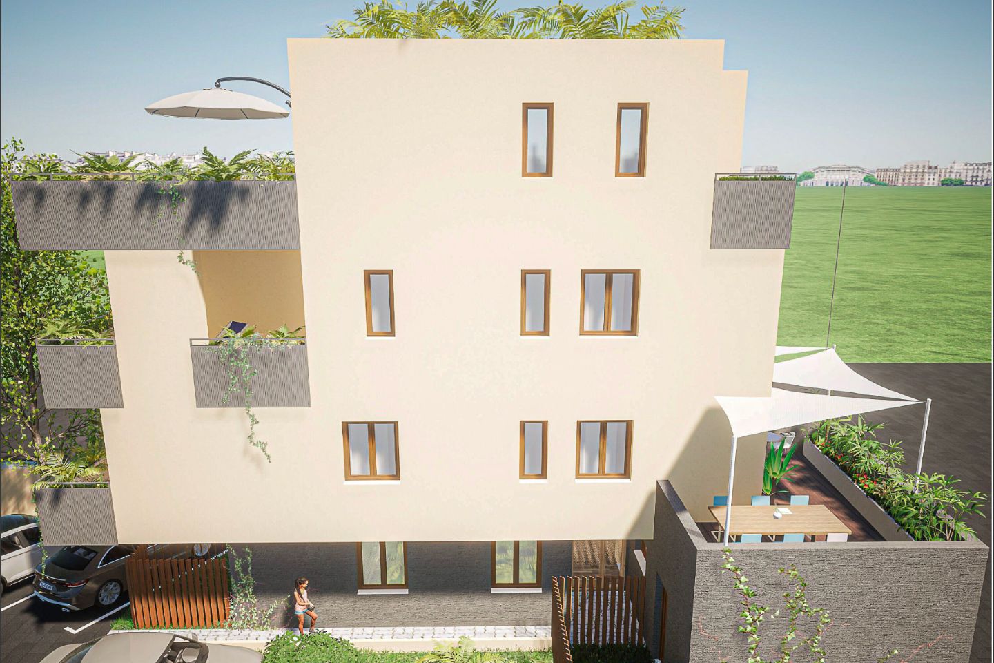 Trešnjevka, dvosoban stan, novogradnja, NKP 39.88 m2